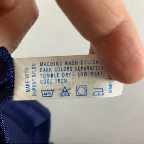 Vintage Vanity Fair Slip Dress Sz 36 Purple Y2K 90s Babydoll Fairy Grunge‎ Long - Picture 11 of 14